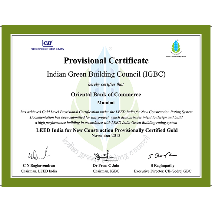 OBC Certificate